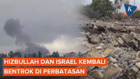 Perbatasan Lebanon-Israel Memanas, Pejuang Hizbullah Tewas dan Warga Sipil Terluka