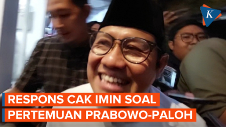 Senyum Cak Imin Saat Ditanya soal Pertemuan Prabowo-Paloh