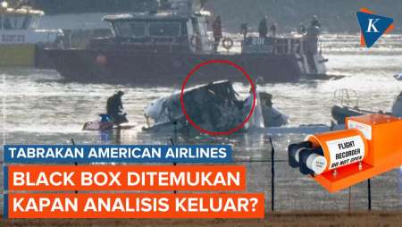 Black Box Pesawat American Airlines Ditemukan, Kapan Penyebab Tabrakan Diketahui?