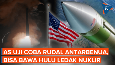 Trump "Panas" Dengan Rusia-China, AS Bakal Uji Coba Rudal Balistik Antarbenua