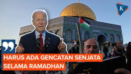 Biden: Bahaya jika Tak Ada Gencatan Senjata Sebelum Ramadhan di Gaza