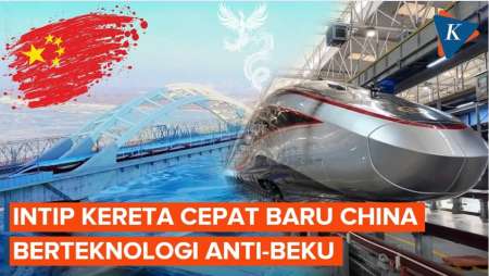 China Punya Kereta Cepat Baru, Diklaim Lebih Nyaman dan Minim Kebisingan