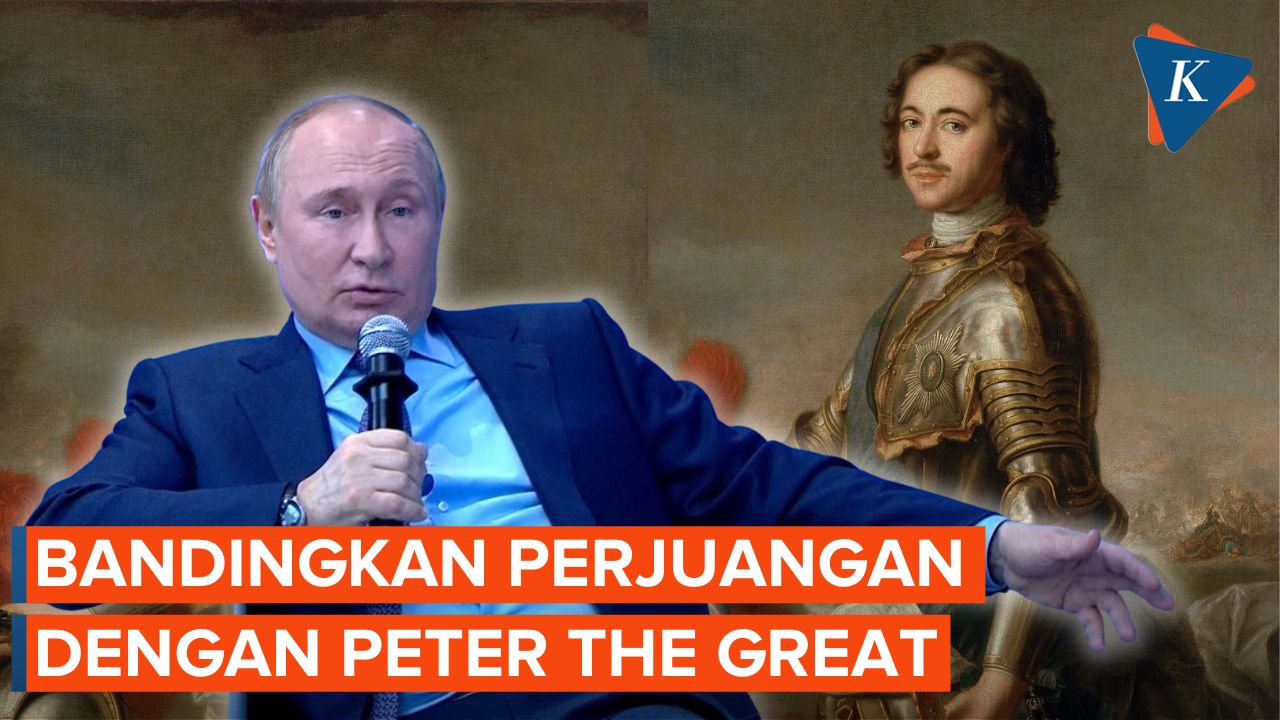 Putin Bandingkan Dirinya dengan Peter The Great