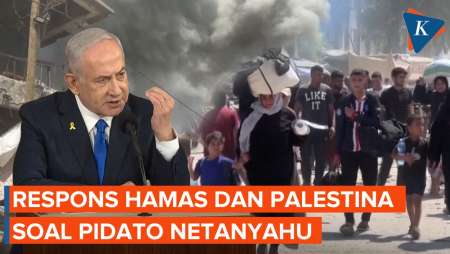 Respons Hamas dan Presiden Palestina soal Pidato Netanyahu di Kongres AS