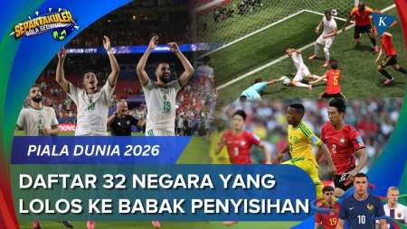 Daftar 32 Negara Lolos ke Babak Penyisihan Piala Dunia 2026, Iran dan Korea Selatan Gagal Melaju