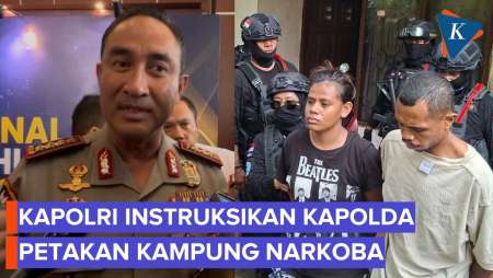 Instruksi Kapolri Ke Kapolda Soal Kampung Narkoba Dan Bandar