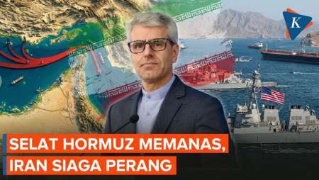Selat Hormuz Memanas, Persiapan Perang Berlangsung Di Iran