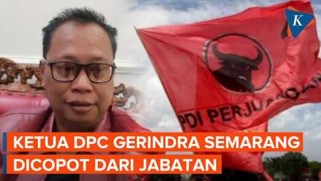 Ketua DPC Gerindra yang Diduga Pukul Kader PDI-P Tak Dipecat, tapi….