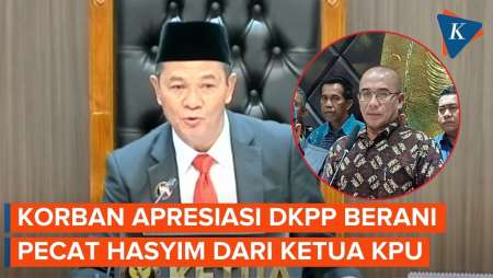 Korban Apresiasi DKPP Pecat Hasyim Asy'ari dari Ketua KPU