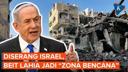 Imbas Serangan Mematikan Israel, Beit Lahia Gaza Utara Jadi 