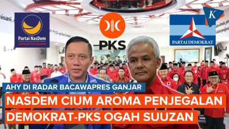 Beda Sikap Parpol Koalisi Perubahan usai AHY Masuk Bursa Bacawapres Ganjar