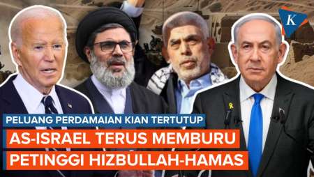 Israel-AS Terus Buru Petinggi Hamas-Hizbullah, Peluang Perdamaian Kian Tergerus!