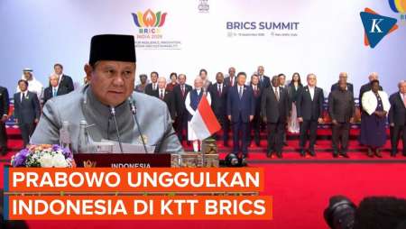 Prabowo Di KTT BRICS Banggakan Perubahan Indonesia