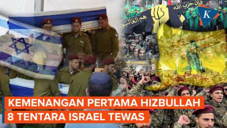 Kemenangan Pertama Hizbullah: 8 Tentara Israel Tewas, 3 Tank Hancur! 