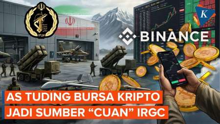 AS Bongkar Sumber Pendanaan Rahasia IRGC, Bursa Kripto Terseret