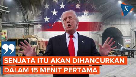 Trump Klaim Tahu Lokasi Senjata Baru Iran, Bisa Hancur Dalam 15 Menit!