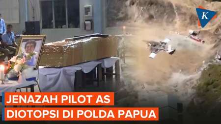 Jenazah Pilot AMA Korban KKB Dievakuasi Ke Jayapura Untuk Otopsi