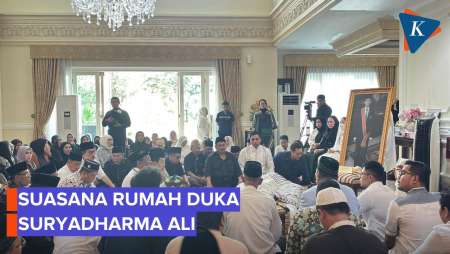Suasana Rumah Duka Suryadharma Ali