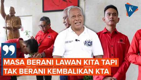 PDI-P: Masa Berani Lawan Kita tapi Tak Kembalikan KTA?