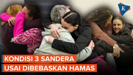 Gencatan Senjata Gaza, Begini Kondisi Tiga Sandera yang Dibebaskan Hamas