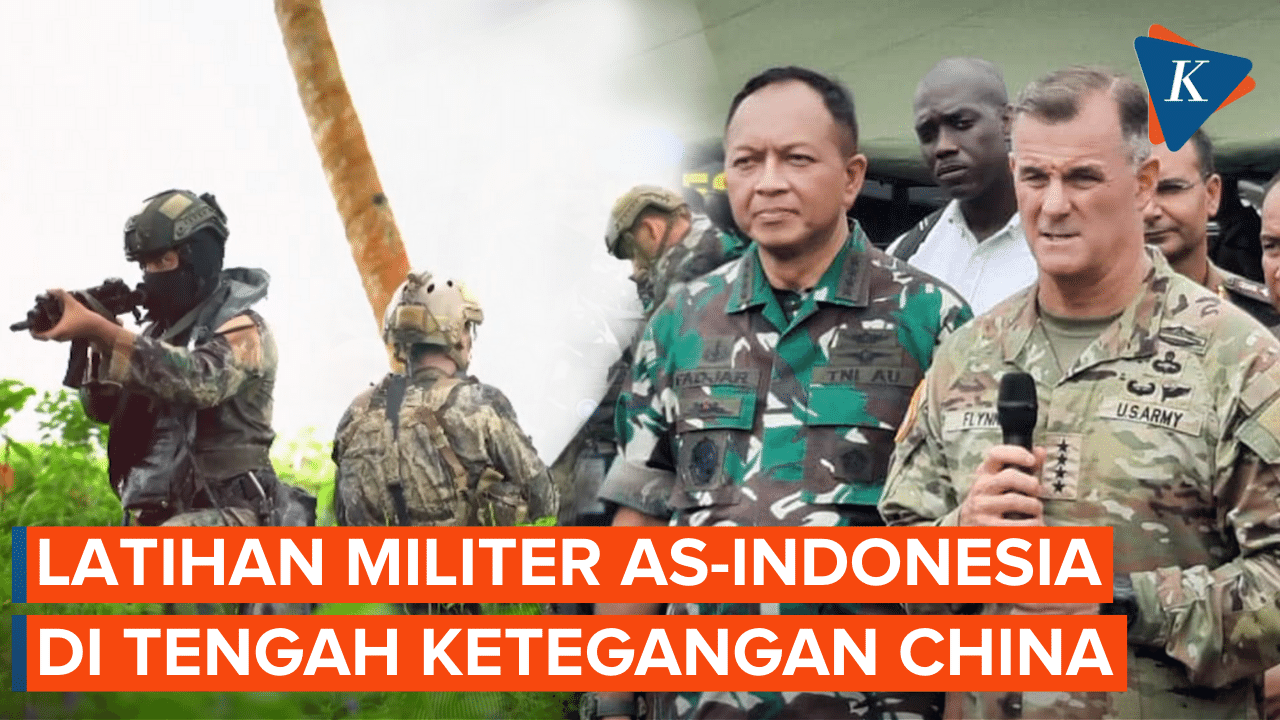 Indonesia-AS Gelar Latihan Militer di Tengah Ketegangan China