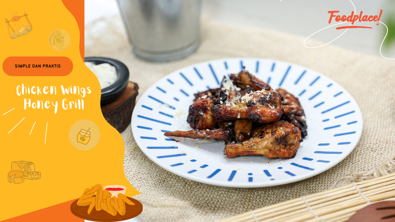 Resep Chicken Wings Honey Grill, Simple dan Enak!