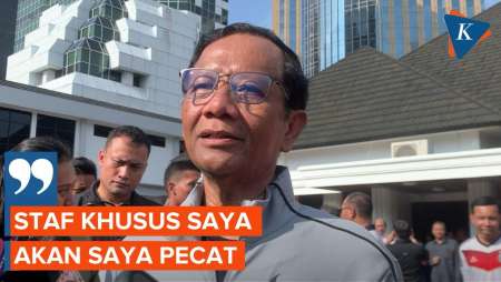 Mahfud MD “Pecat” 4 Stafsusnya Setelah Mundur dari Menko Polhukam