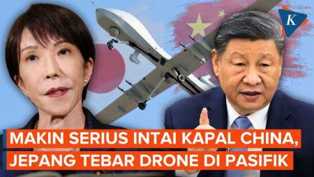 Mulai Intai Armada China, Jepang Tebar Drone Mata-mata Di Pasifik