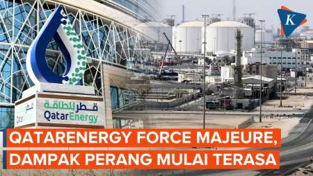 QatarEnergy Nyatakan Force Majeure Imbas Perang Iran, Pasokan Gas Global Terganggu