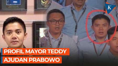 Sosok Mayor Teddy, Ajudan Prabowo TNI Aktif yang Hadir di Debat Capres