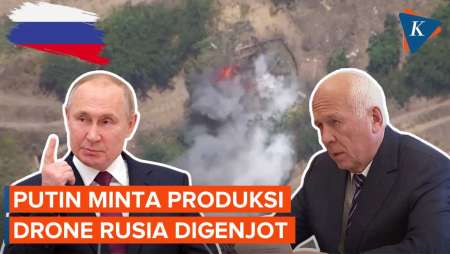 Putin Minta Bos Rostec Perbanyak Produksi Drone Serang