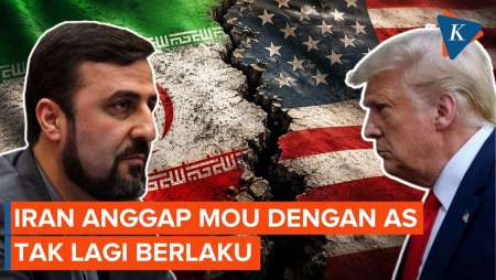 Iran Nyatakan Kesepakatan Dengan AS Sudah Tak Berlaku