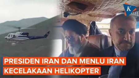 Presiden Raisi dan Menlu Iran Kecelakaan Helikopter, Pencarian Dilakukan Besar-besaran