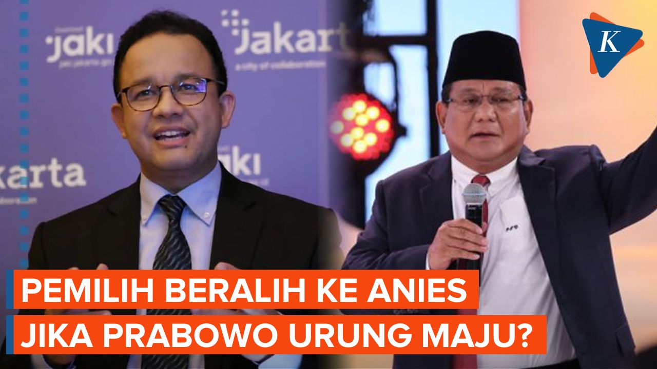 Litbang Kompas: Mayoritas Pemilih Bergeser ke Anies jika Prabowo Tak Maju Pilpres