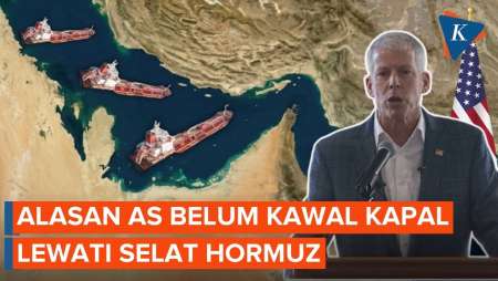 Sudah "Ditunggu" IRGC, Militer AS Belum Siap Kawal Kapal Lewati Selat Hormuz