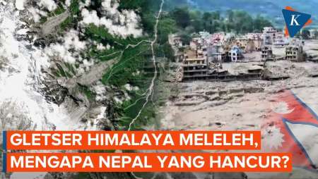 Bagaimana Melelehnya Es Himalaya Menjadi Pemicu Banjir Dahsyat Nepal?
