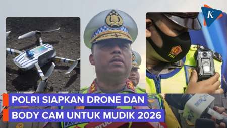 Polisi Gunakan Drone Dan Body Cam, Kakorlantas Pastikan Mudik Aman