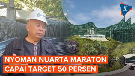 Target Nyoman Nuarta: Pembangunan Istana di IKN Setengah Jadi di…