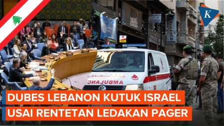 Kutuk Israel, Dubes Lebanon: Ledakan Pager Hizbullah Kejahatan Perang!