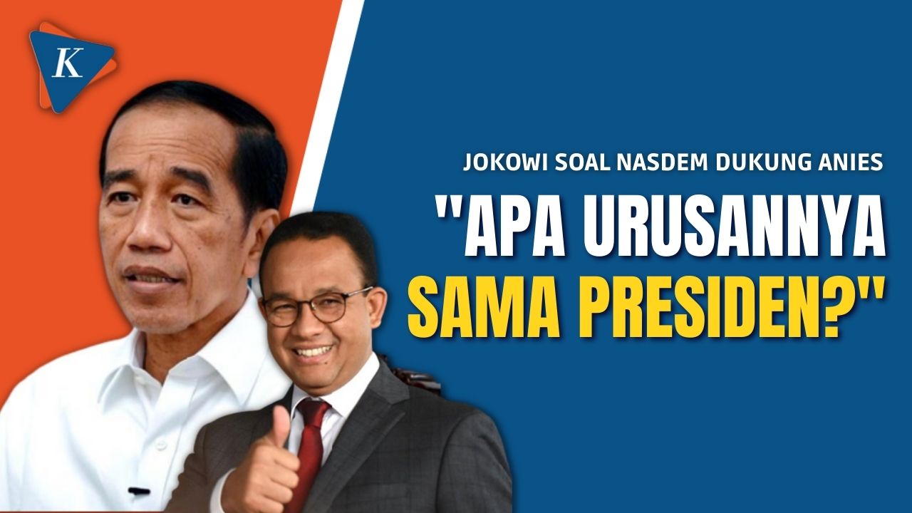 Kata Jokowi soal Isu Dirinya Keberatan Nasdem Pilih Anies Jadi Capres