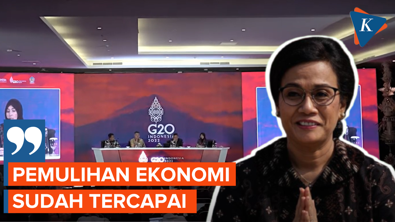 Sri Mulyani Sebut Ekonomi Indonesia Sudah Pulih