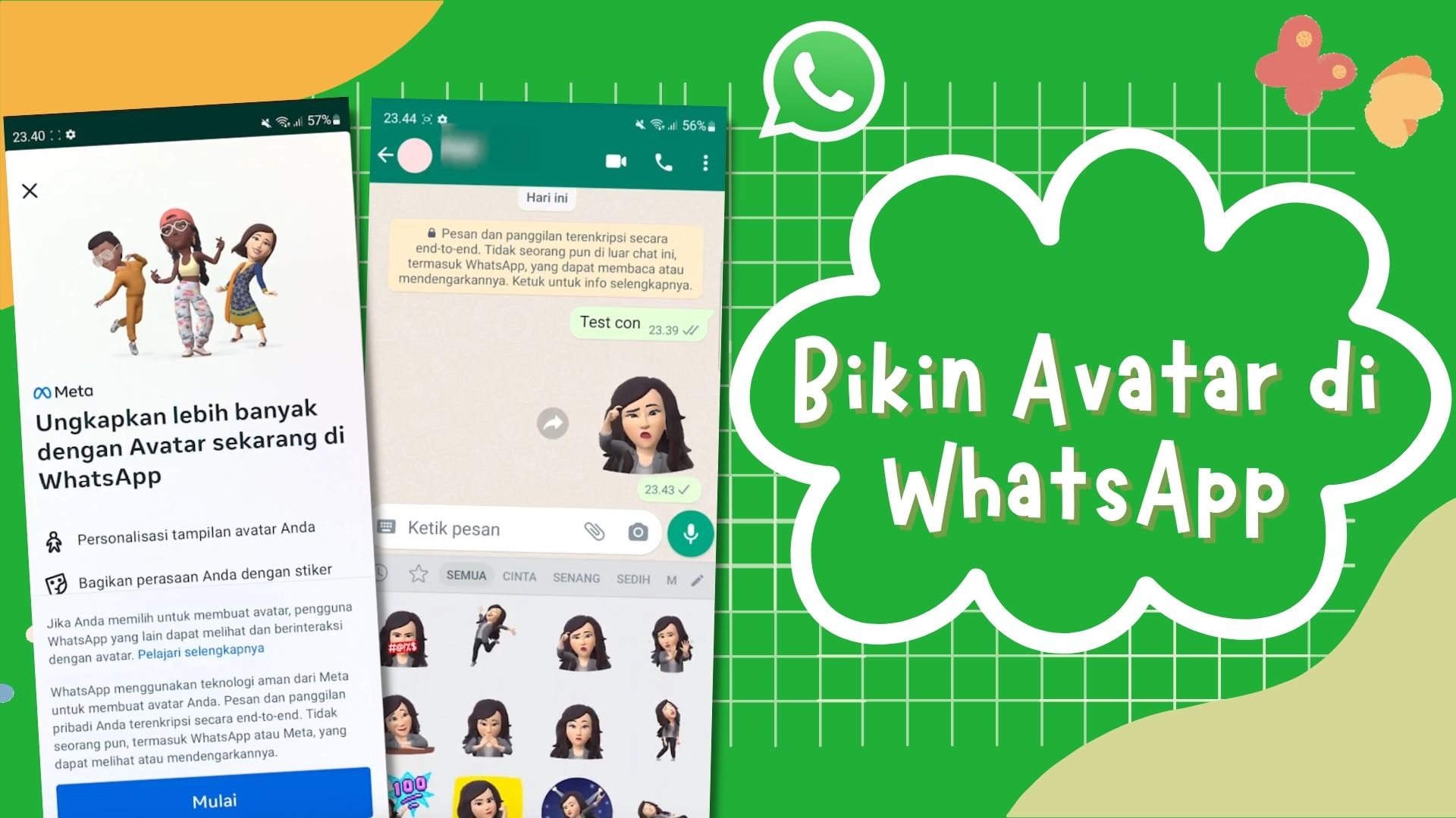 Cara Membuat Avatar WhatsApp untuk Foto Profil dan Stiker Chat
