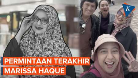 Permintaan Terakhir Marissa Haque Sebelum Meninggal Dunia