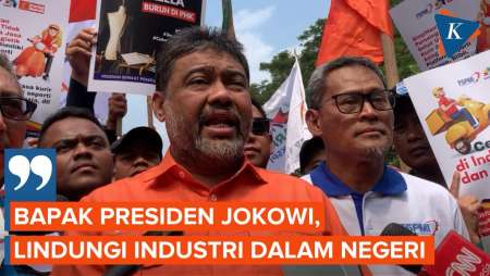 Marak PHK Massal, Buruh Gelar Aksi Minta Jokowi Lindungi Industri Lokal