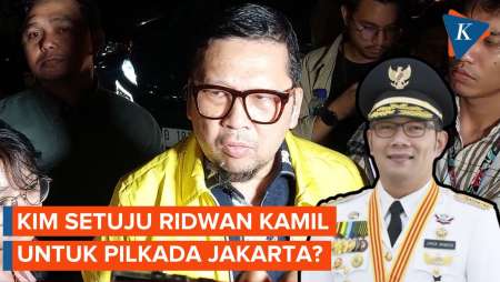 Golkar Klaim KIM Sambut Baik Ridwan Kamil di Pilkada Jakarta