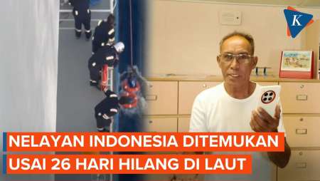 26 Hari Hilang di Laut, Nelayan Indonesia Diselamatkan Kapal Perancis
