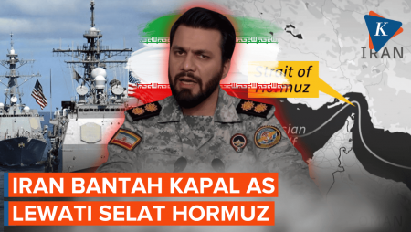 Reaksi Iran Saat AS Klaim Bersihkan Ranjau Selat Hormuz di Masa Perundingan