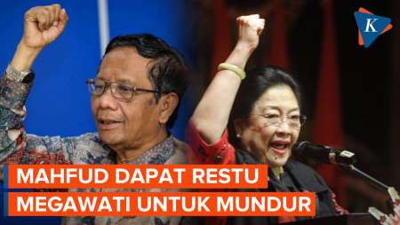 Sekjen PDI-P Sebut Megawati Restui Mahfud MD Mundur dari Kabinet Jokowi