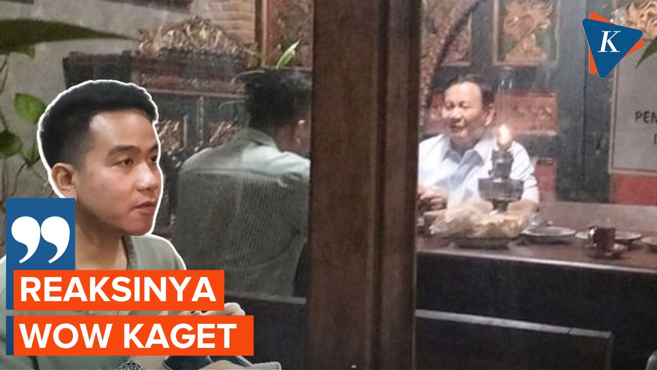 Ekspresi Keterkejutan Prabowo saat Tahu Gibran Dipanggil PDI-P usai Bertemu Dengannya