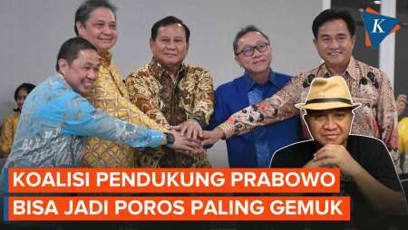 Koalisi Prabowo Disebut Paling 